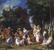 Gentile Bellini Feast of the Gods oil painting reproduction
